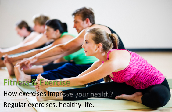 Do exercises, keep in shape and maintain healthy